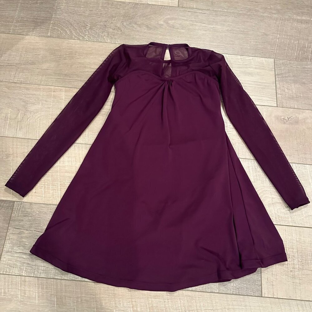 BALERA PLUM PURPLE MEDIUM CHILD DANCE COSTUME LYRICAL CONTEMPORARY